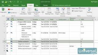 Download Lagu Lesson 14: Using Baselines - Microsoft Project 2016 Course | Universal Class MP3