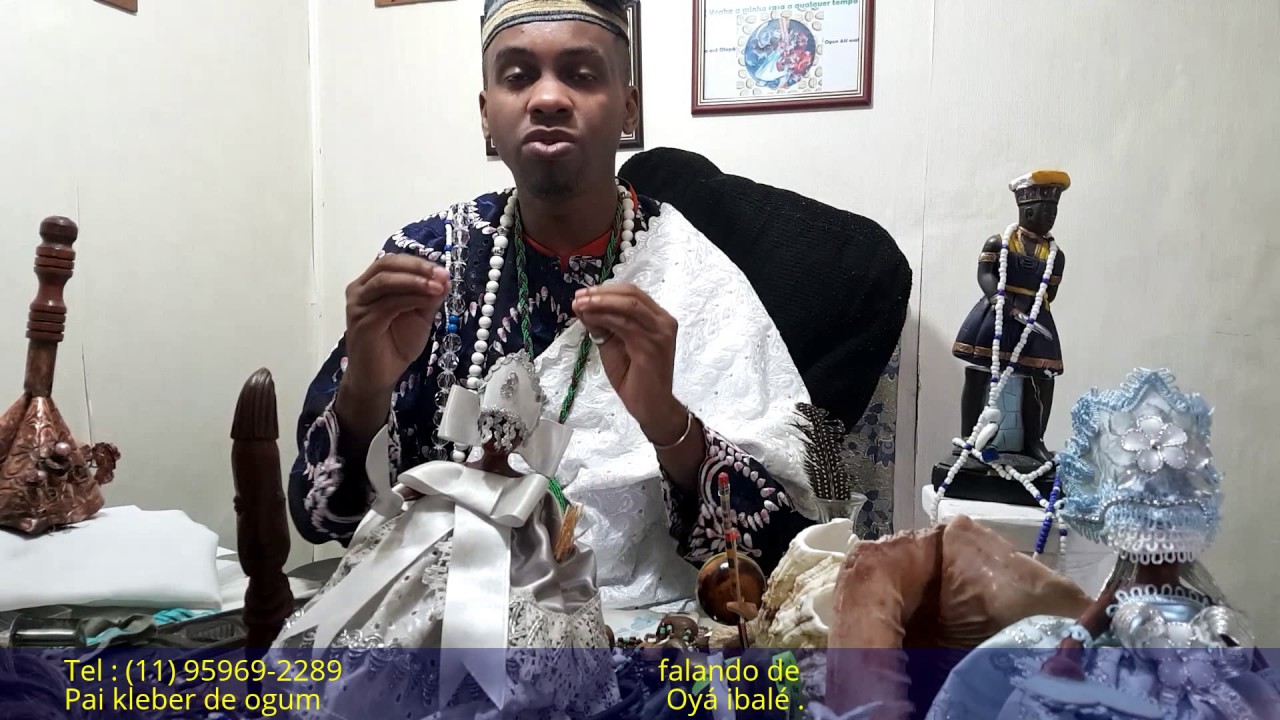 Pai Kleber de Ogum Fala sobre Oyá ibalé e seu povo .