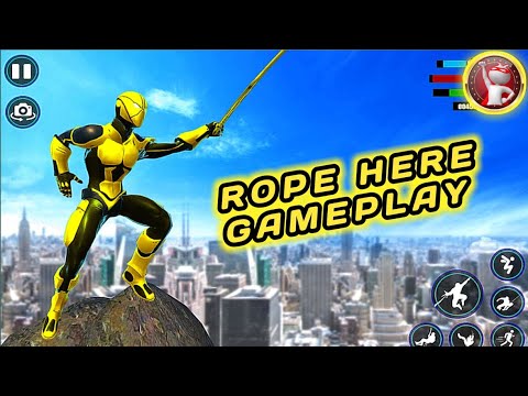 Green Rope Hero Crime City Games – Police Simulator Gangstar Crime ...
