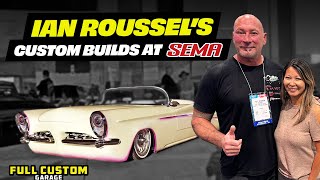 Exploring his Insane Custom Cars with Ian Roussel at SEMA 2023