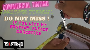 Commercial Tinting 301 Tutorial!  Do not MISS!!