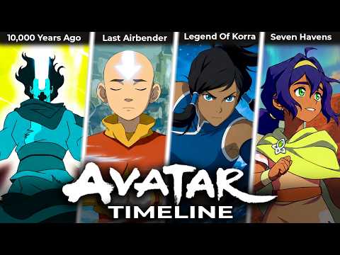 The Complete Avatar Timeline Explained! (The Last Airbender, Legend of Korra, and Seven Havens)