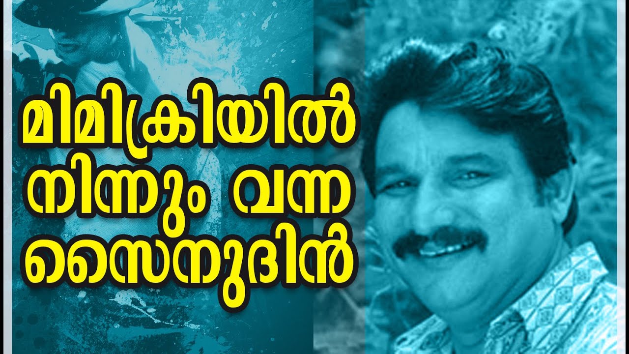 മിമിക്രിയിൽ നിന്നും വന്ന താരങ്ങൾ  vol 4 | Zainuddin | Malayalam comedy actor
