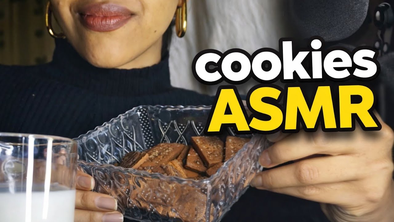 Cookies and Milk 🍪🥛 ASMR (soft eating sounds) NO TALKING | cocozASMR