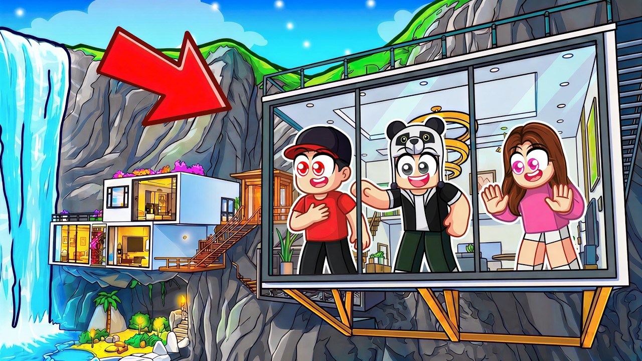 Roblox'ta En İYİ CLIFF SIDE MANSION İçin 1.965.756$ Harcadım!