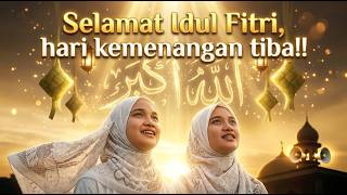 FREE ROYALTI ,  'Selamat Idul Fitri, hari kemenangan tiba! ' #SelamatHariRaya #idulfitri   #lebaran