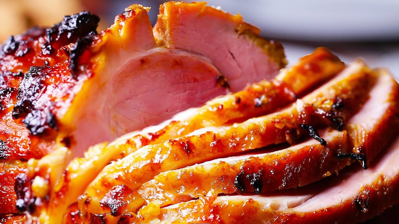 Honey Mustard Glazed Ham - YouTube