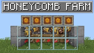 Minecraft EASY Honeycomb Farm in Minecraft Bedrock 1.21 (MCPE/Xbox/PS4/Nintendo Switch/Windows10)