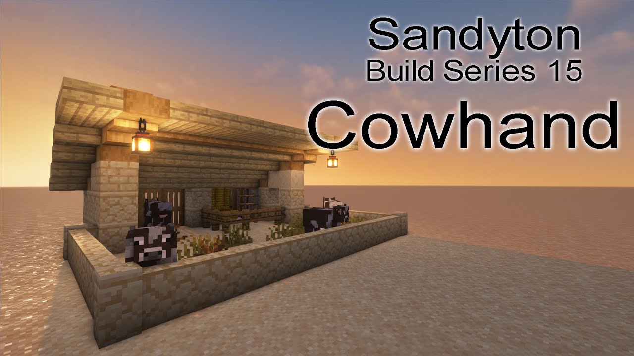 Modded Minecraft Minecolonies: Sandyton Build Series 15 - The Cowhand