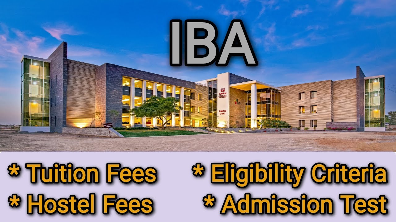 Iba Building IBA Karachi | Fee Structure for BS_MS_MBA degrees | Eligibility ...