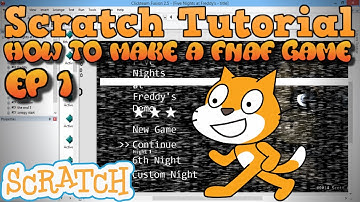 Title Screen | How To Make A FNAF Game In Scratch | Ep 1