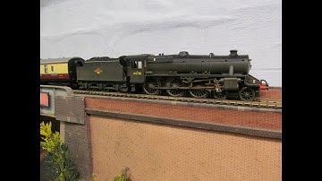 Buckland Junction Loft Model Railway 110. A long awaited Locomotive arrives in the post. A Black 5.