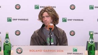 Roland-Garros 2026 - Андрей Рублёв о шокирующем провале Янника Синнера: «Что-то произошло»