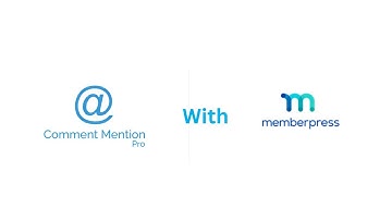 Comment Mention PRO with @MemberPressPlugin  | Bili Plugins