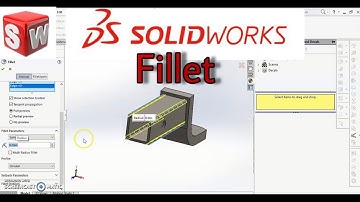 SolidWorks tutorial | Basic - Fillet