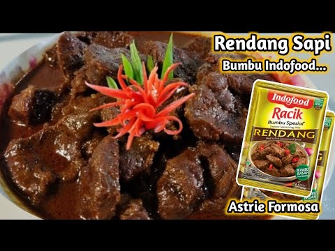 Resep Rendang Sapi Bumbu Instan