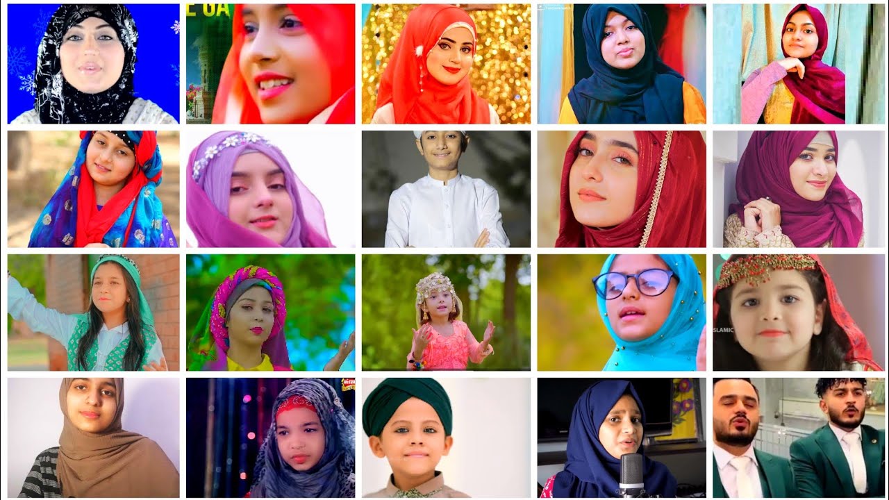 Noor Wala Aaya Hai Remix ♥️ | Hasbi Rabbi Jallallah Kids | Sami Yusuf, Ayat Arif, Huda Sisters 