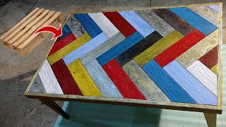 How to Create a Stunning Pallet Table with Ease