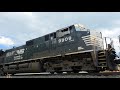 Last of the Dash-9 40CW Locomotives Running On the Pittsburgh Line 