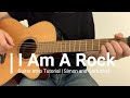 I am a Rock | Guitar Intro Tutorial | Simon and Garfunkel