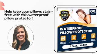 Go-to Waterproof Pillow Protector | Bye-bye Stained Pillows