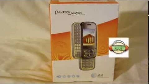 Pantech Matrix Unboxing