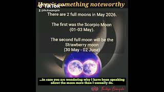2 Full Moons in one month | May 2026 | #fullmoon #spiritualteachings