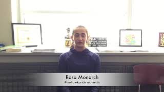 #mohawkpride moments - Rosa Monarch
