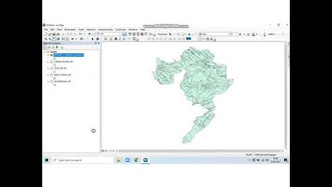 Menganalisis Rawan Bencana Pada Arcgis 10 3 1