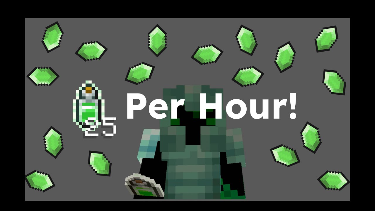 The EASIEST method to get emeralds in Wynncraft: Rekindled World | 25+ LE/hour