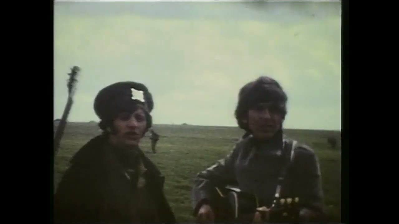 The Beatles Salisbury Plain 1965 color 8mm