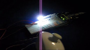 Arduino + LEDs + Wii Nunchuk