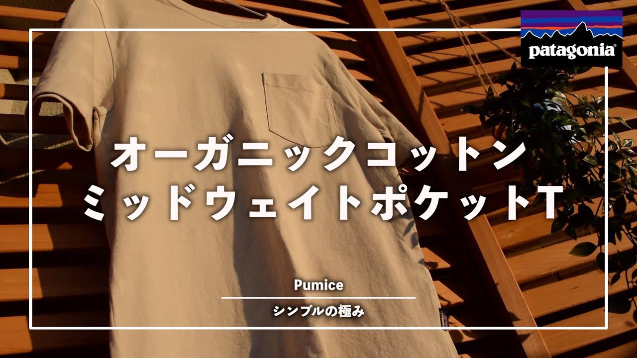 patagonia】シンプルを極めたポケットT！パタゴニア『オーガニック 