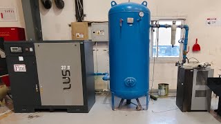 How to install a Screw Air Compressor. Basic training Part 1