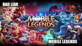 Parodi mobile legends versi bad liar   gif mobile legends