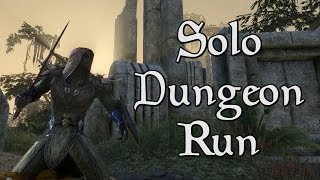 Elder Scrolls Online - Solo Dungeon 'Gandranen Ruins' (Gameplay)