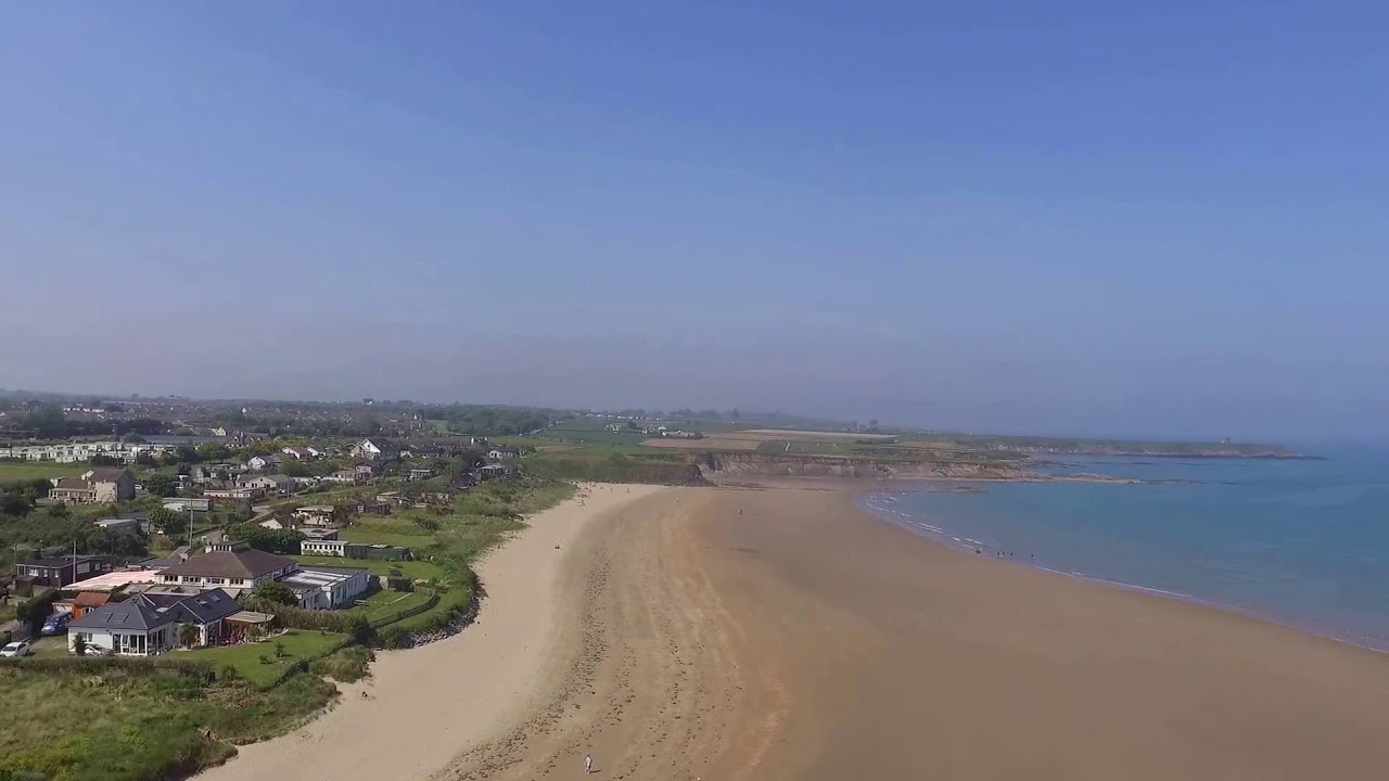 Aerial view of Rush, Co Dublin YouTube