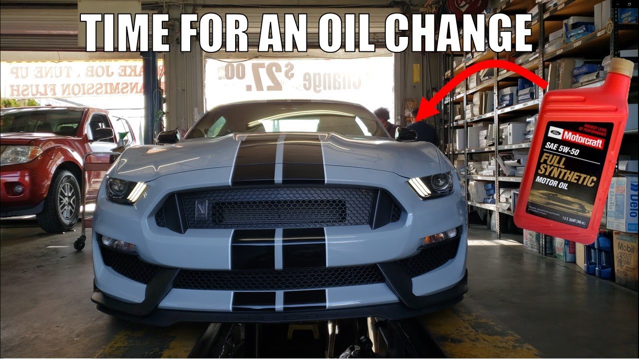 Вот полезный совет по замене масла в вашем Shelby GT350.