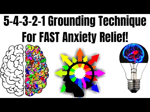 Awesome Grounding Technique For Anxiety Relief! 5-4-3-2-1 (5 Senses)