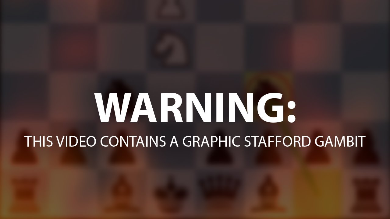 Stafford Gambit CHECKMATES Grandmaster in 14 moves