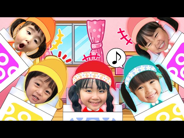 まりちゃんです。 Sleepover Party] We're having a sleepover party with Mari-chan and