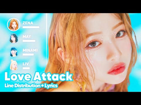 RESCENE - LOVE ATTACK (Line Distribution + Lyrics Karaoke) PATREON REQUESTED
