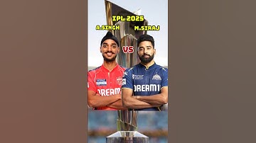 Arshdeep singh vs Mohammed siraj in IPL 2025 #cricket#viralvideo#viralshorts#cricketlover#trending
