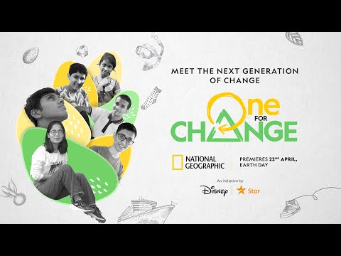 #OneForChange | Launching April 22nd | #EarthDay | National Geographic