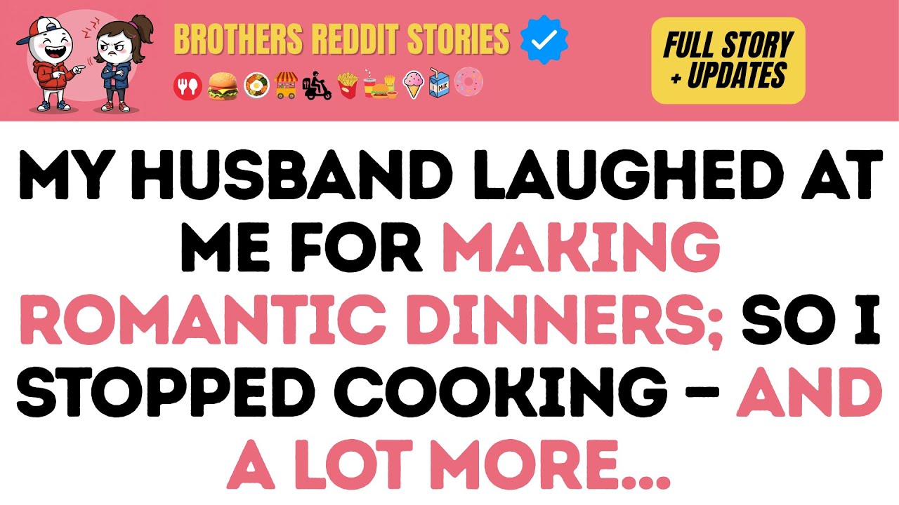 Мой муж смеялся надо мной за то, что я устраивала романтические ужины; поэтому я перестала готови...