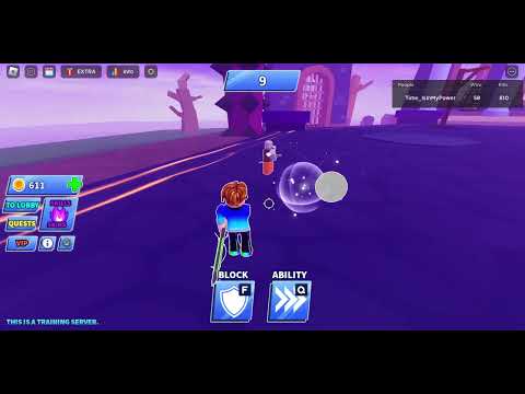 Spamming In Roblox Blade Ball :D (With A AutoClicker :D)