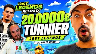 🤑🤯 €20,000 LOST LEGENDS TOURNAMENT WITH MARLI, COACH LIM & CO.