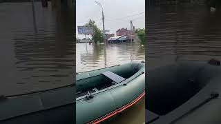 Херсон ушел под воду 7 июня 2023