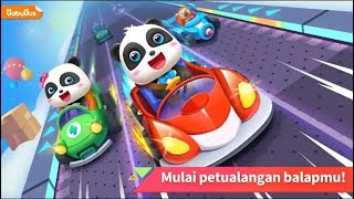 Kendarai Mobil Panda Kecil Petualangan Balapan | BabyBus bahasa Indonesia screenshot 2
