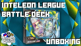 Inteleon League Battle Deck Unboxing